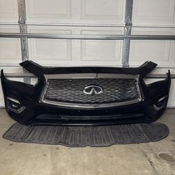 Infiniti q50 bumper assembly
