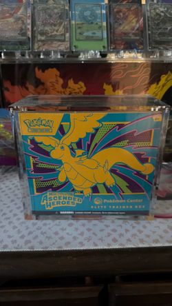 Pokemon Ascended Heroes ETb Pokemon center