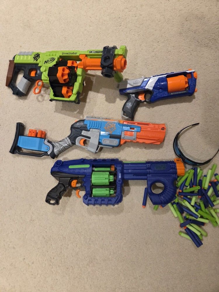 Nerf Guns and Accessories