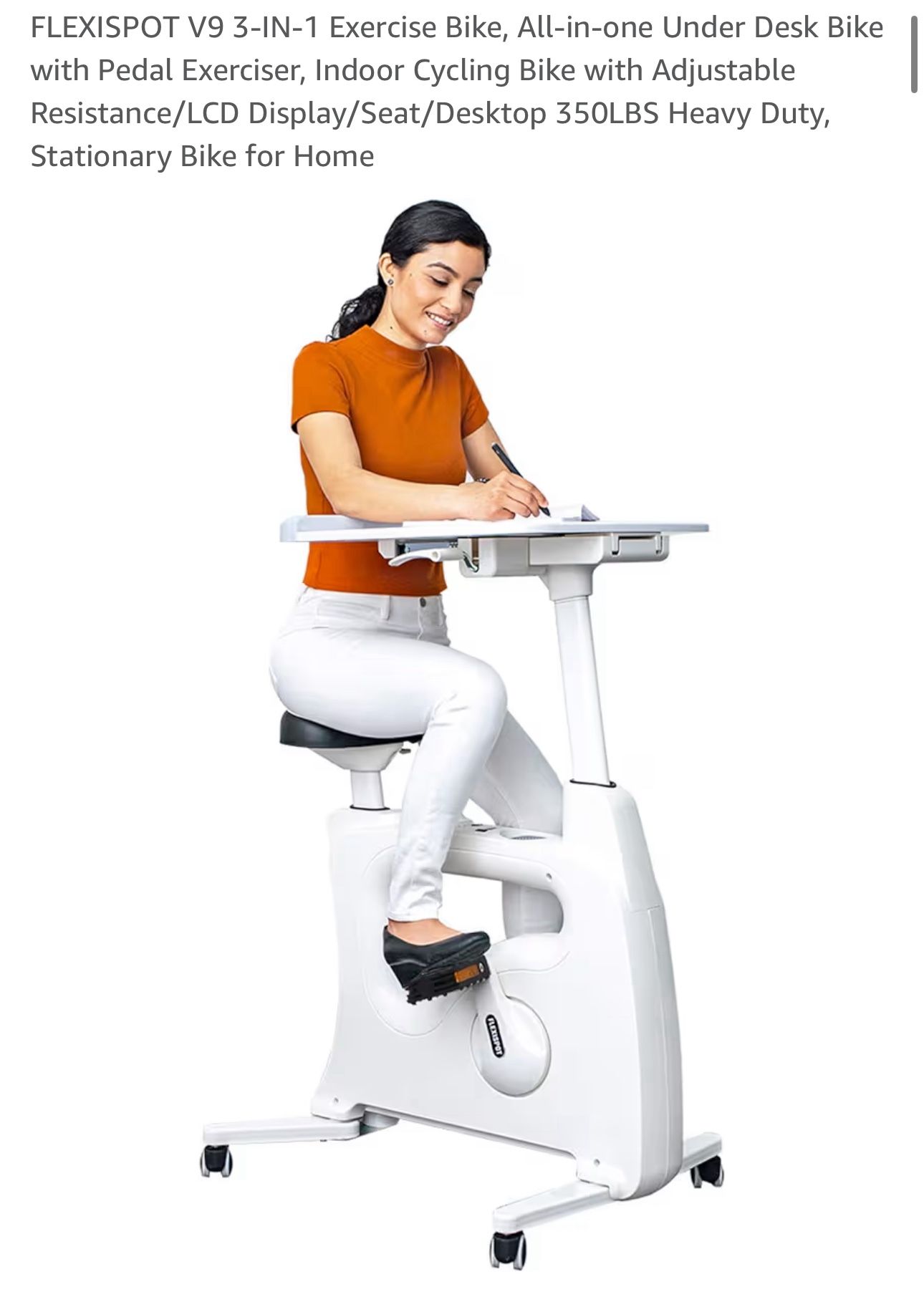 FLEXISPOT V9 3-IN-1 Exercise Bike,
