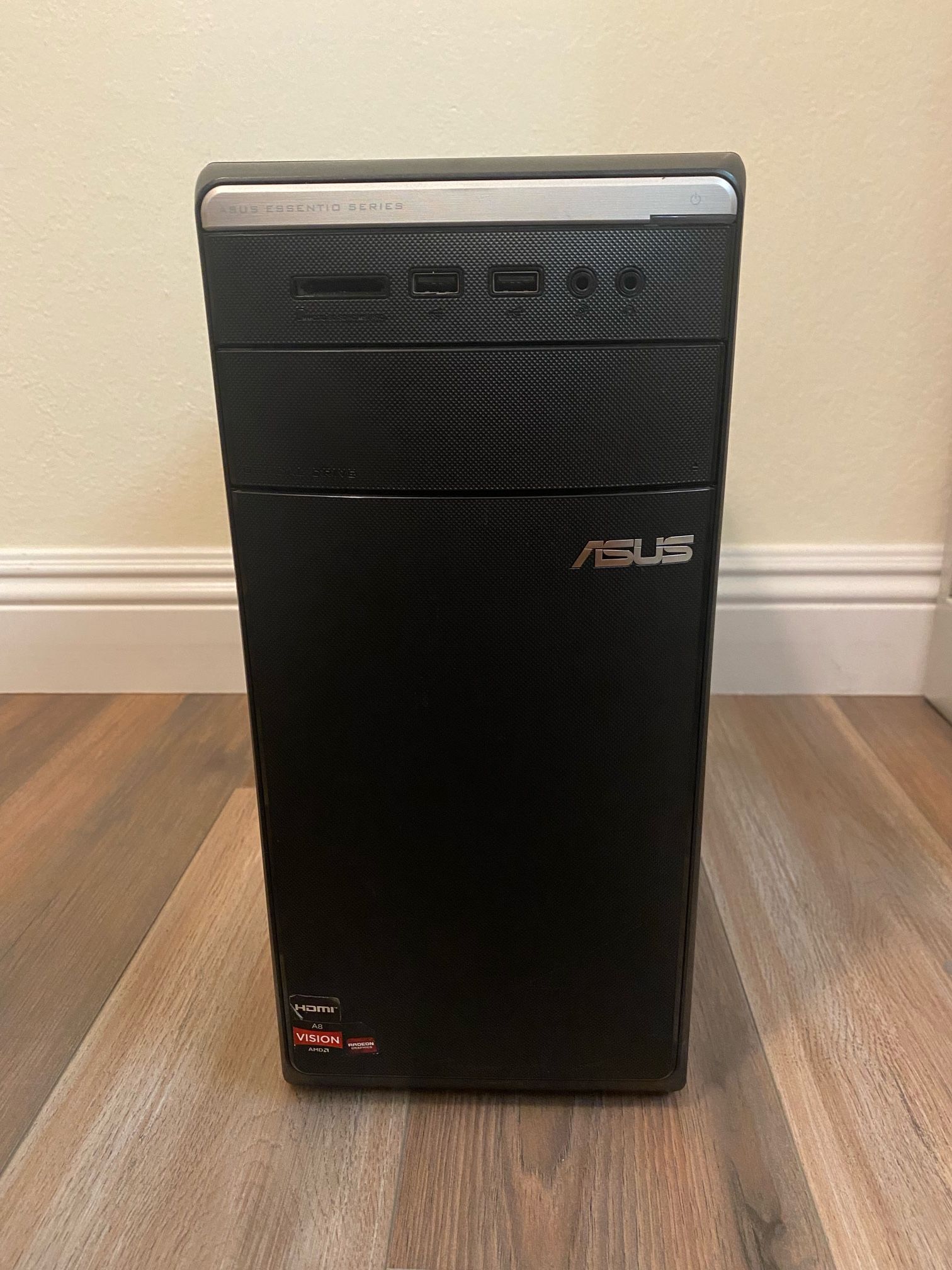 Asus Desktop with 500 GB SSD, 16 GB Ram, and 2 GB Graphics
