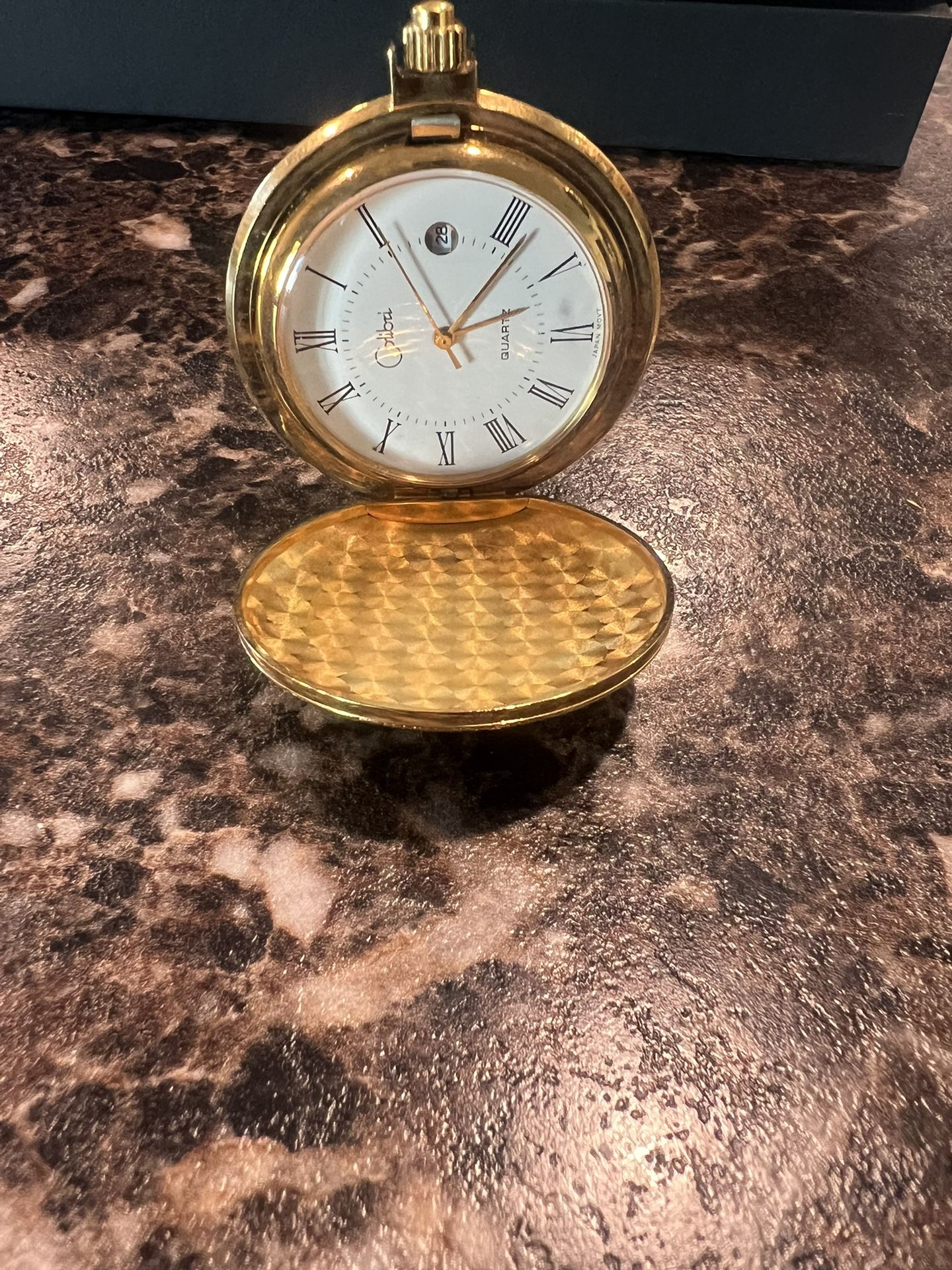 Colibri Gold Plated Pocket Watch