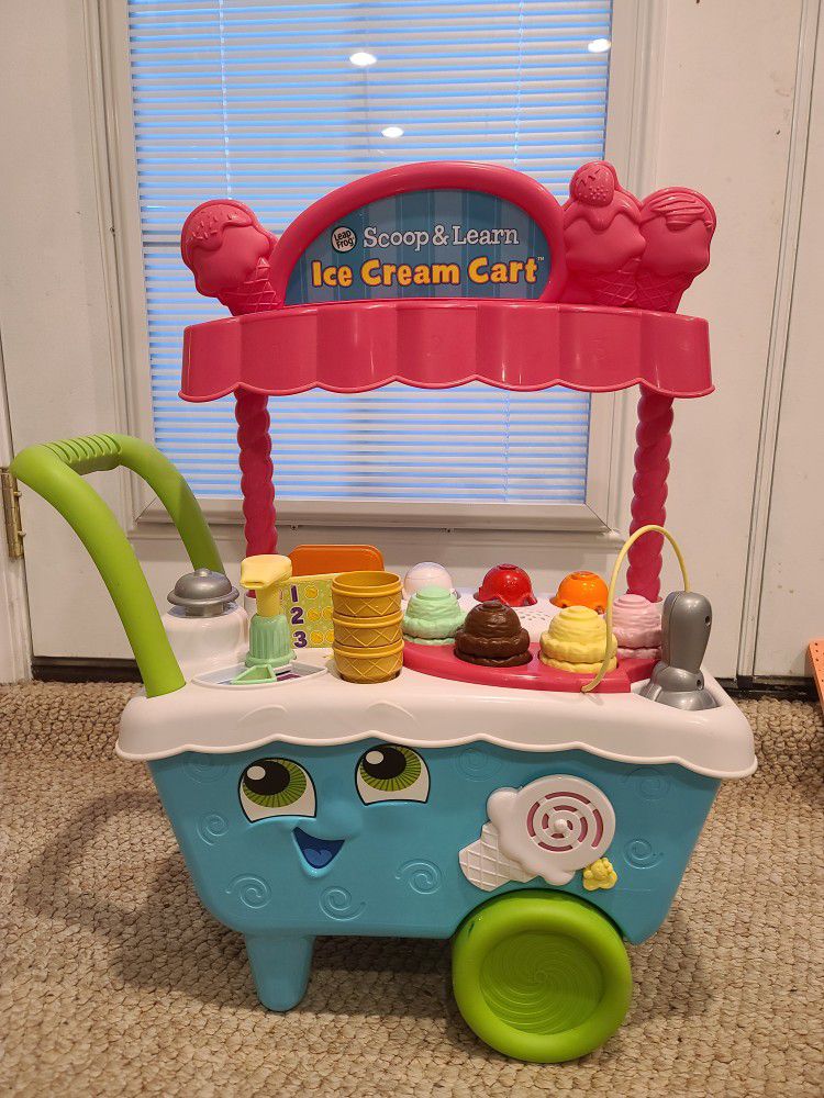 Leap Frog Scoop And Learn Ice Cream Cart