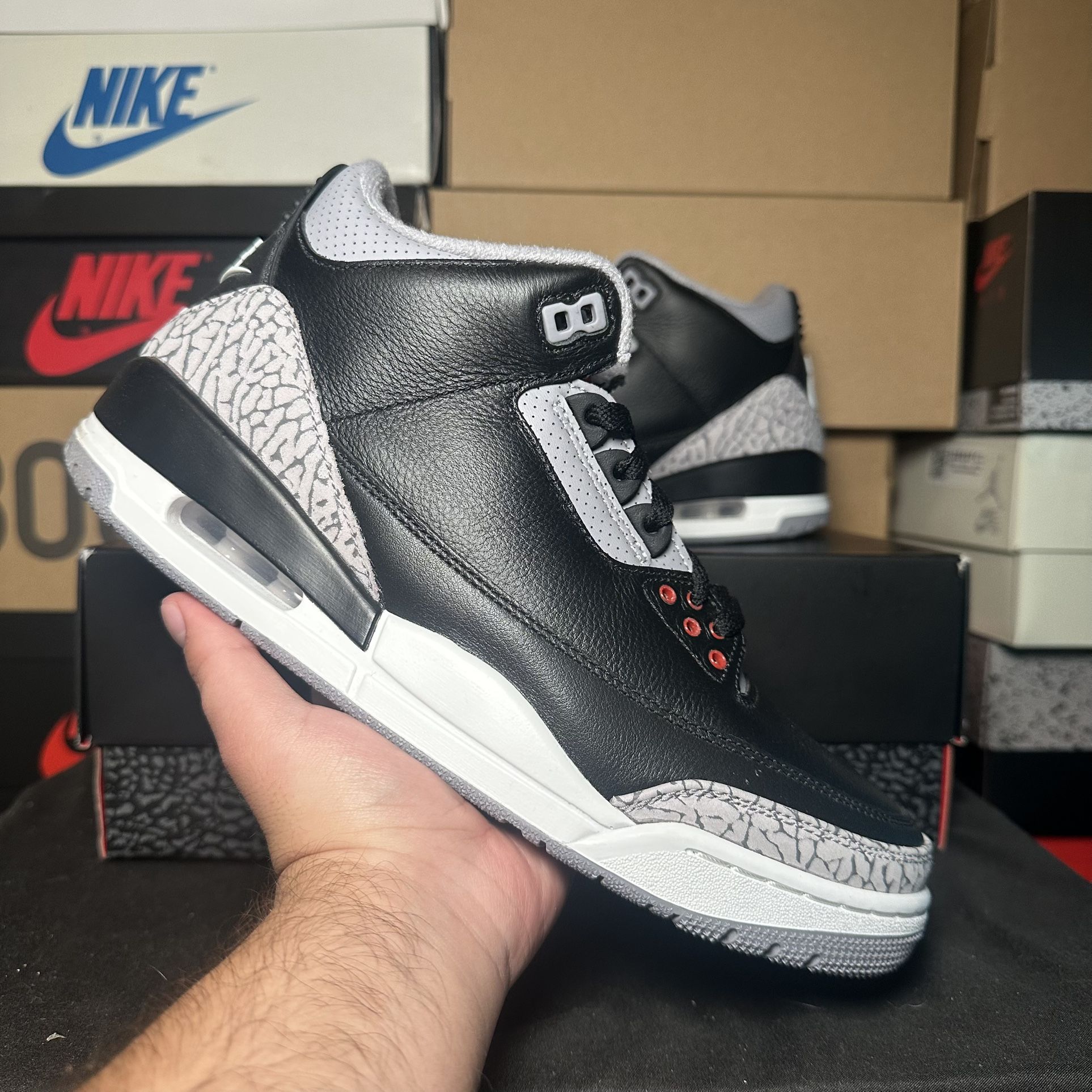Jordan 3 Black Cement