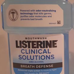 Crest & Listerine Mouthwash 16.9 oz-1L