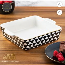 8” Ceramic Square Bake Dish