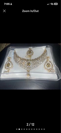 Gold Costume Jewelry set
