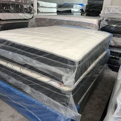 Mattress Queen Size Brand New Great Quality Pillow Top