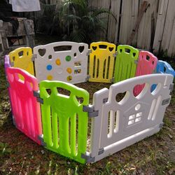 10 Panel  Playpen - Gupamiga Baby Playpen Kids Activity Centre Safety Play Yard 