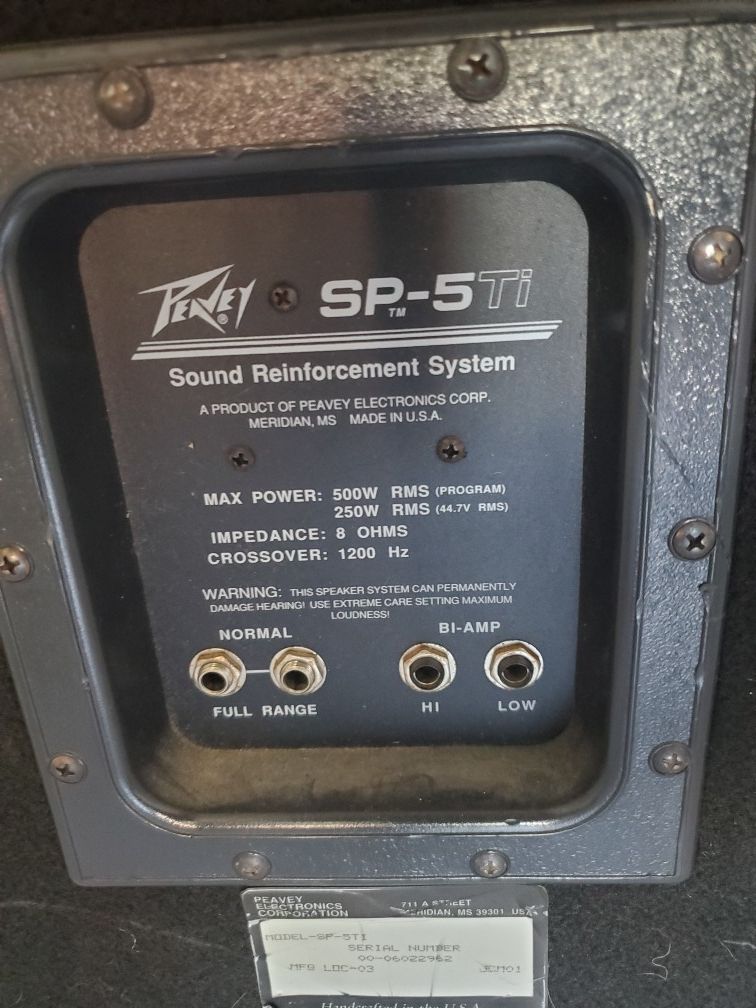 Peavey SP5ti speaker monitor for Sale in Chicago, IL OfferUp