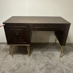Partially Assembled Desk