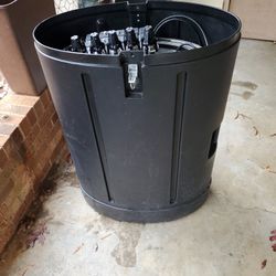 Trade Show Portable With Lighting And Back Stage. Complete Unit