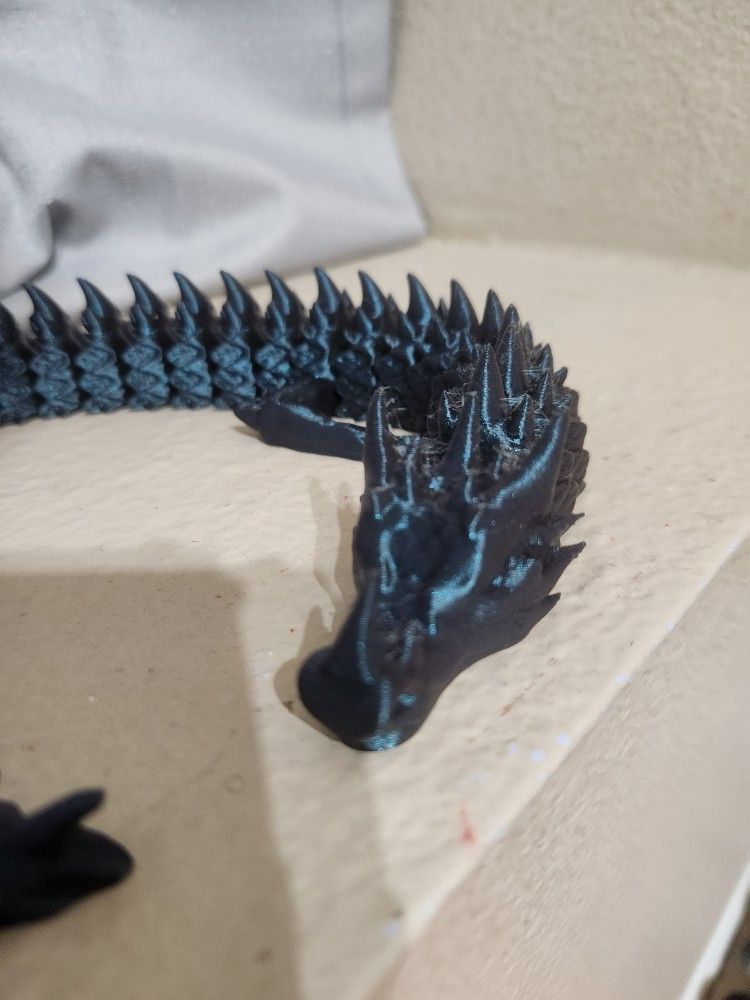 3D Printed Articulated Dragons