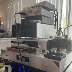 Planar Headphones Speakers Amps Daps 10mhz Servers Master Clocks R2R DAC / Dacs Gustard SMSL 