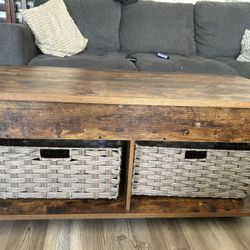 Coffee Table with storage