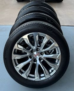Take Offs 🔥 Gmc Sierra Yukon Denali 22" Wheels and Bridgestone Tires