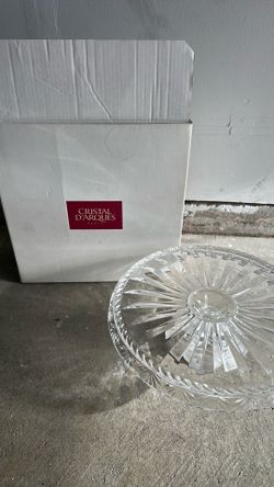Cristal D’Arques Cake Stand 12.5