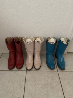 Womans Justin Roper Cowboy Boots