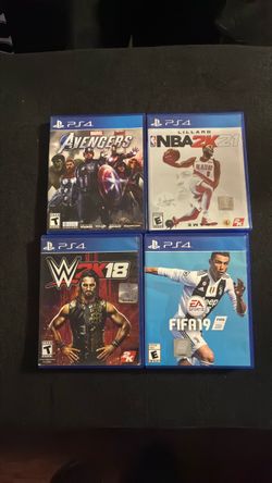 PS4 Games Bundle – Lot of 4