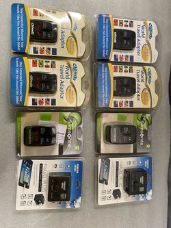 Lot Bundle of 8 Universal Power Adapter