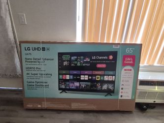 LG 65" UHD 4K Smart TV UA75