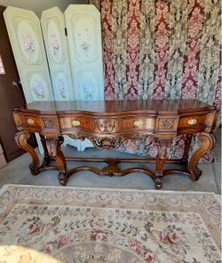 Stunning Antique Sideboard / Console Circa 1860s Beautiful Furniture and Fabulous Condition for its age .