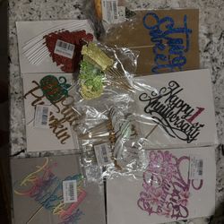 Cake And Cupcake Toppers 