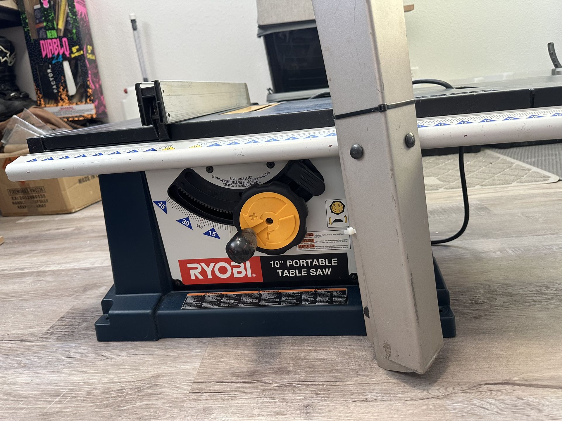 Ryobi Table Saw.