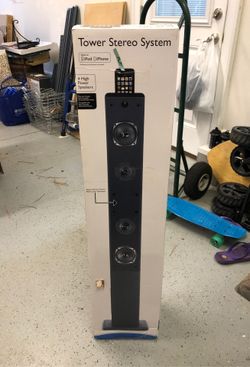 Tower Sterio System w/ remote control