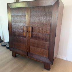 Solid Wood Tv Armoire