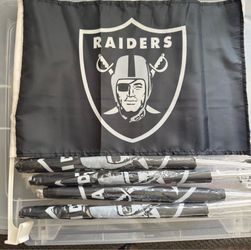 Las Vegas Raiders Car Flags