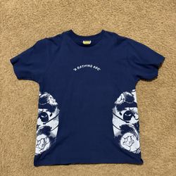 Navy Blue Bape Hoodie Size M 