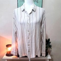 Becool Striped Linen Shirt