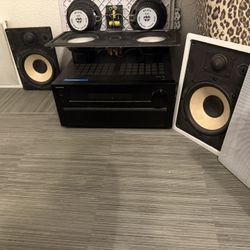 ONKYO. TX NR809 Speakers Rbh and Monster Source 