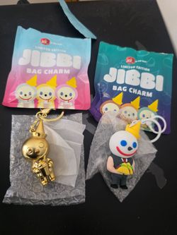 Jack in the Box Limited Edition Jibbi Bag Charms Set of 2