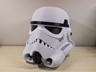 Storm trooper Helmet 3D printed