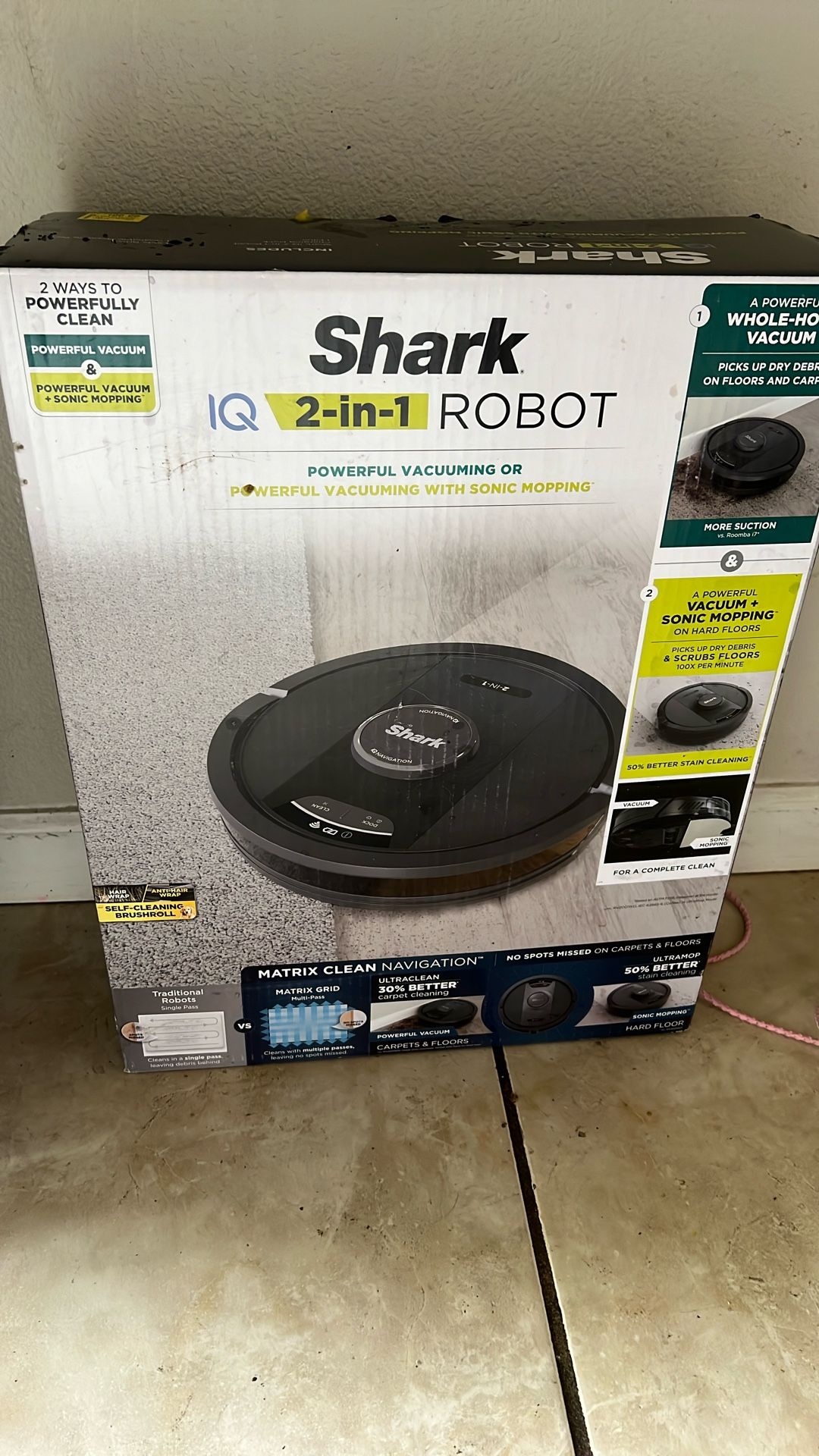 Shark 2-in1 Robot Vacuum