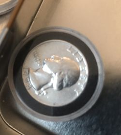 Rare Silver Uncirculated quarter Dollar1954 -d