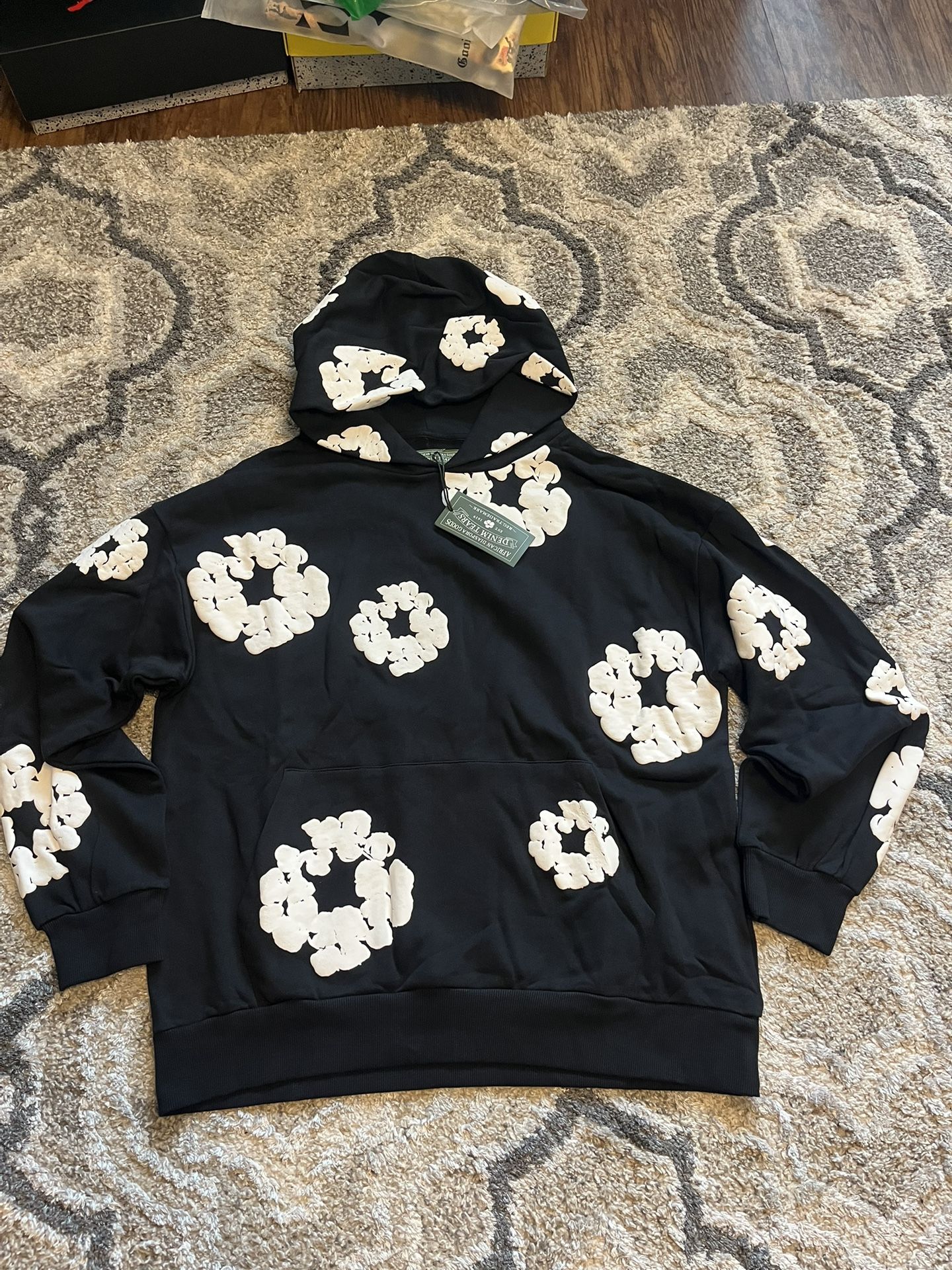 Black Denim Tears Hoodie