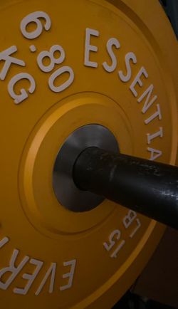 2x 15 lb bumpers , new