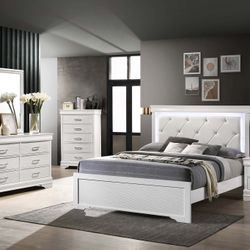 King 6 PCs Bedroom Set 