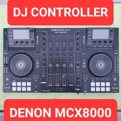 DJ Controller DENON MCX-8000 4 channels