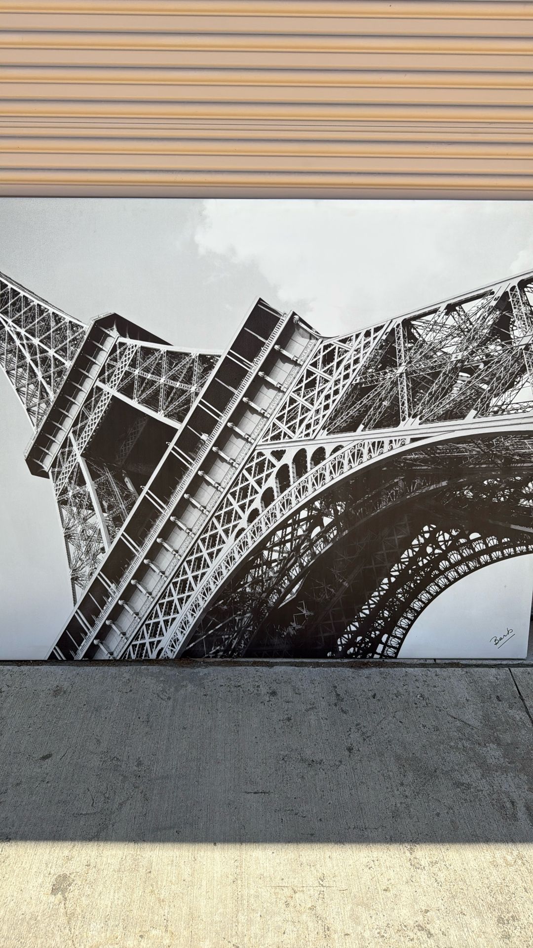 IKEA Eiffel Tower Canvas Print