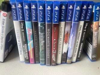 Assorted PS 4 games