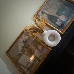  Vintage Wall Art - Framed Decorative Hanging Painting