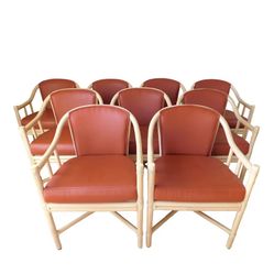 McGuire Chairs - Set Of 8 