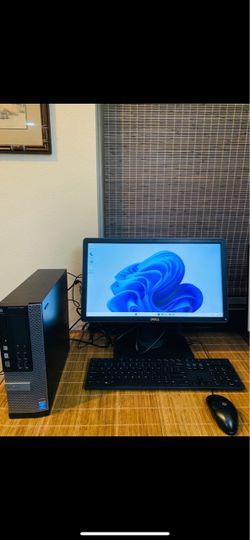 Desktop Package w/ Monitor, 12GB Ram, Intel i5, Win 11 Pro, MS Office 2024