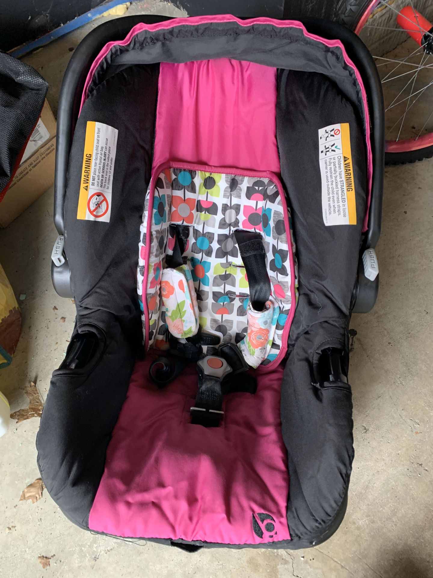 Baby trend girls car seat