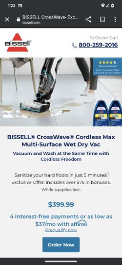Brussel Crosswave Cordless Max