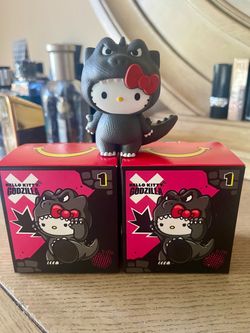 Hello kitty Godzilla
